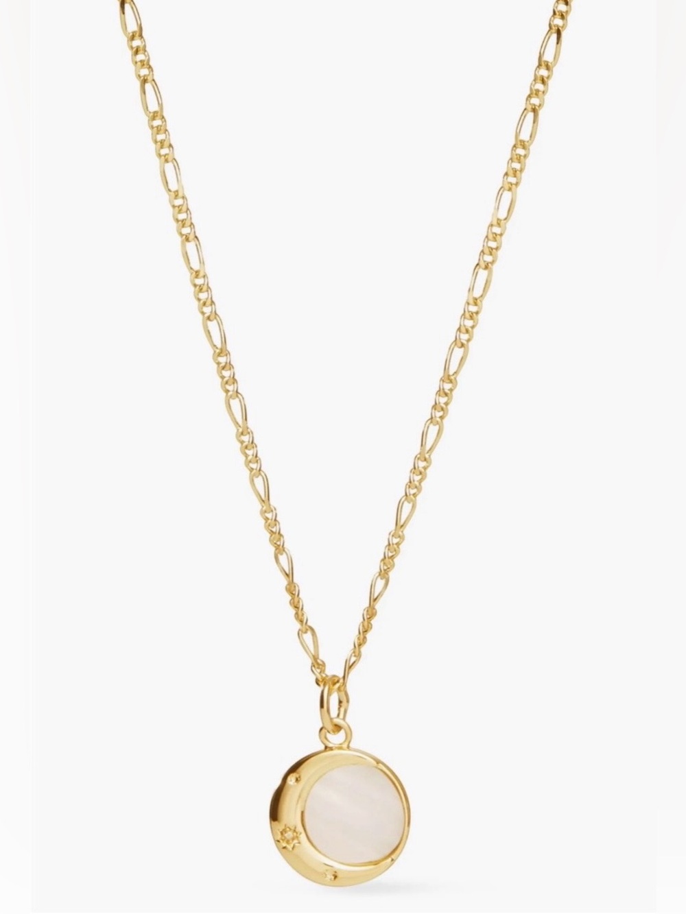 Ana Luisa Gold Mei Moon Mini Pendant Necklace NWT - Picture 2 of 3